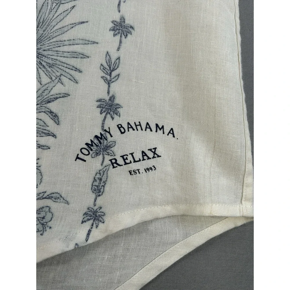 Tommy Bahama Button Down Linen Long Sleeve Shirt Men's‎ Large